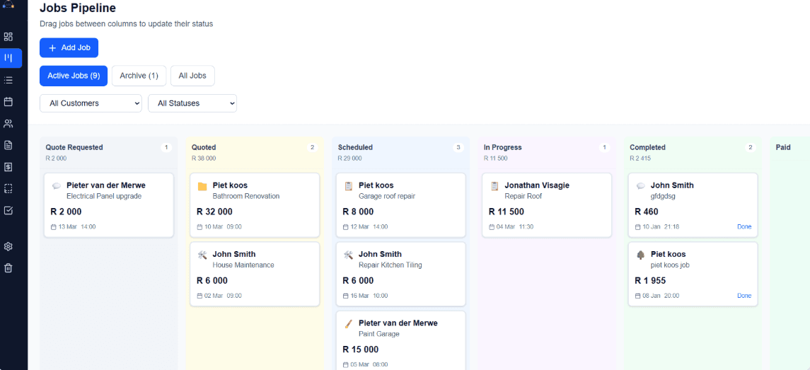 Jobs Pipeline Dashboard